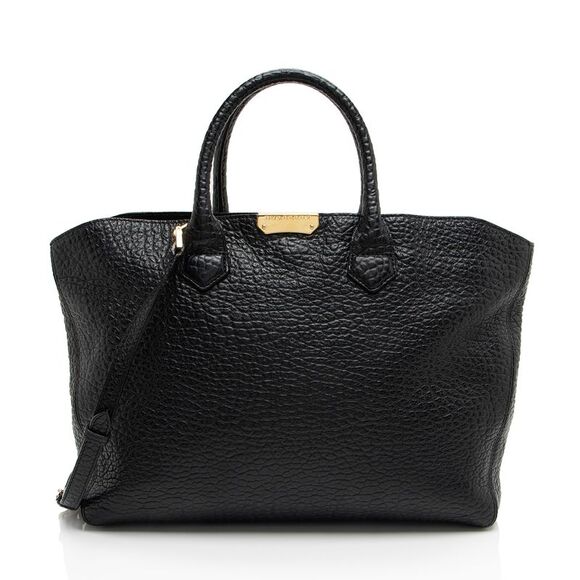Burberry Grained Leather Dewsbury Tote - Picture 1 of 16